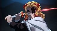 Kyojuro Rengoku as seen in Demon Slayer (Image via Ufotable)